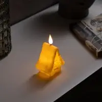 Светодиодная фигура &laquo;Домик&raquo; 7&times;11.5&times;5.5 см, пластик, батарейки AG13&times;3 (в комплекте), свечение тёплое белое