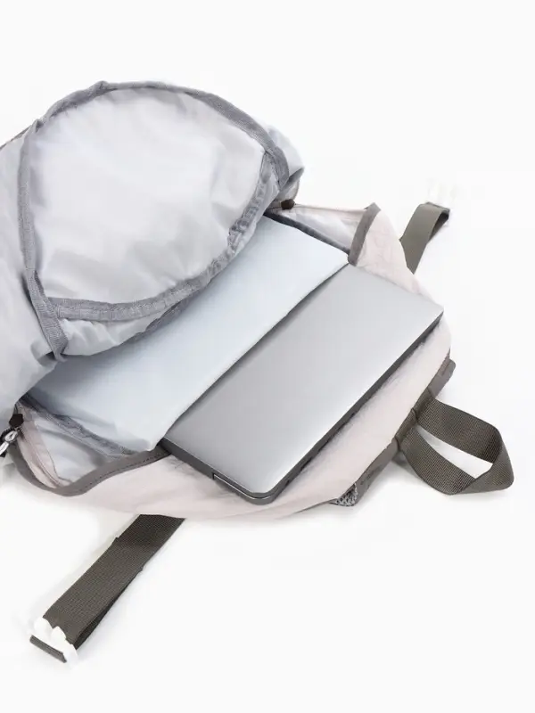 Рюкзак, 1 отделение, 4 кармана, 30&times;14&times;43 см, серый