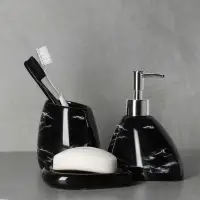 VETTA Дозатор для жидкого мыла Marble, керамика, 2 цвета