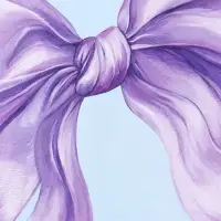 Пакет подарочный "Сиреневый бант" ламинированный 26 х 12 х 32 см