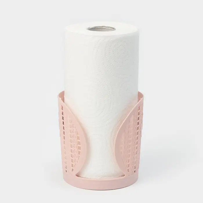 Держатель для бумажных полотенец &laquo;Вязание&raquo;, настольный, 13.5&times;14 см, МИКС