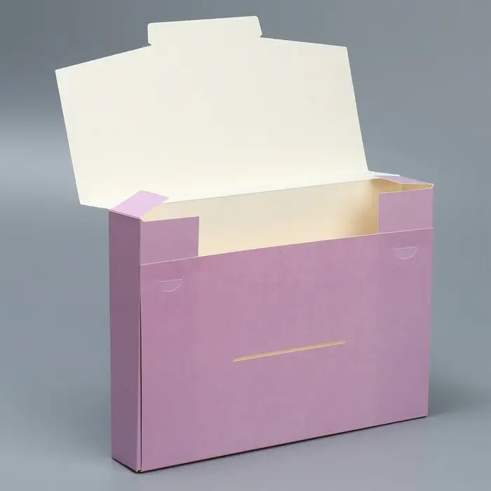 Коробка подарочная складная конверт, упаковка, «Лавандовая», 31 х 22 х 5 см