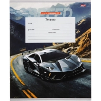 Тетрадь линия 12л. Авто и пэйзаж, ассорти, 2 (12-5571)