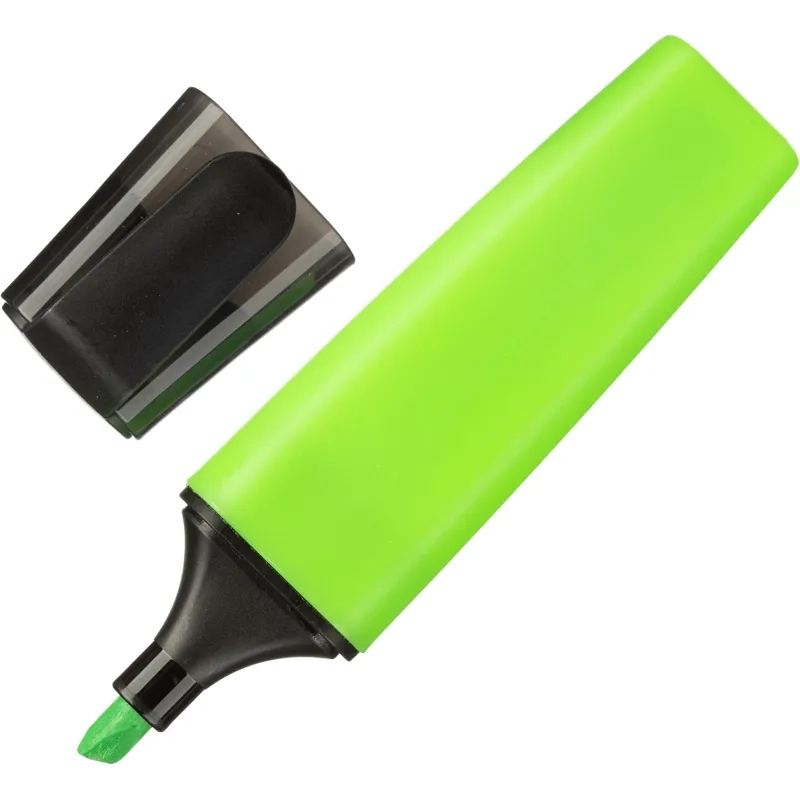 Маркер текстовыделитель 1-5мм набор 4цв/наб, пвх пакет (жел,зел,оран,роз)