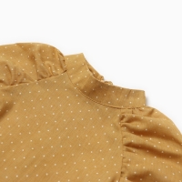 Платье детское MINAKU: Cotton collection цвет горчица, рост 146