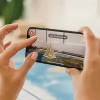 Карта Мира интерактивная, физическая, 101&times;66 см, 1:29 млн, ламинированная настенная