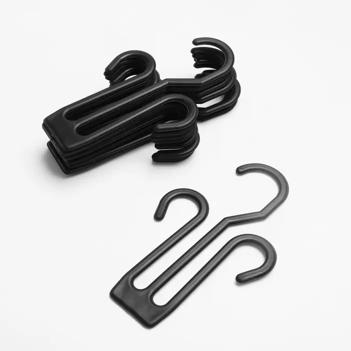 Вешалка для обуви 10×16,5 см, (фасовка 10 шт), цвет чёрный Вешалка для обуви 10×16,5 см, (фасовка 10 шт), цвет чёрный