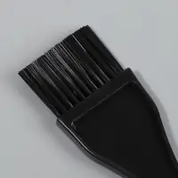 Кисть для окрашивания волос, 20.5×3.5 см, чёрная