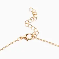 Набор детский "Выбражулька" 3 пред-а: кулон, кольцо, серьги, вишня, бело-красный в золоте