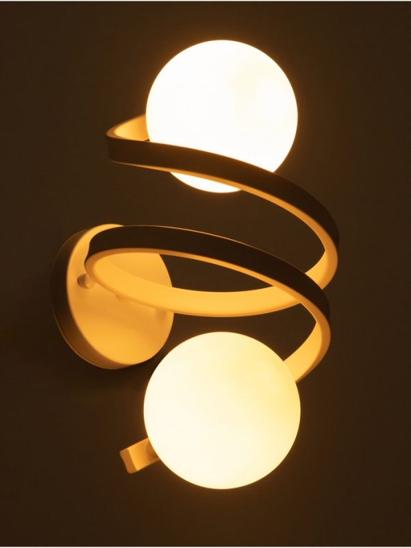 Бра Nadine 2х10Вт GU10 белый 30х16х32см Бра Nadine 2х10Вт GU10 белый 30х16х32см