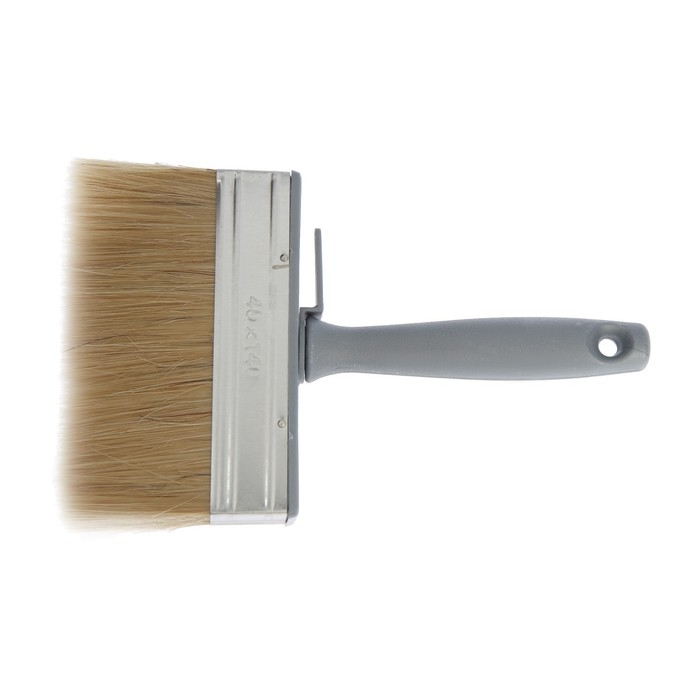 Кисть-макловица ТУНДРА, натуральная щетина, пластиковая рукоятка, 40х140 мм Кисть-макловица ТУНДРА, натуральная щетина, пластиковая рукоятка, 40х140 мм