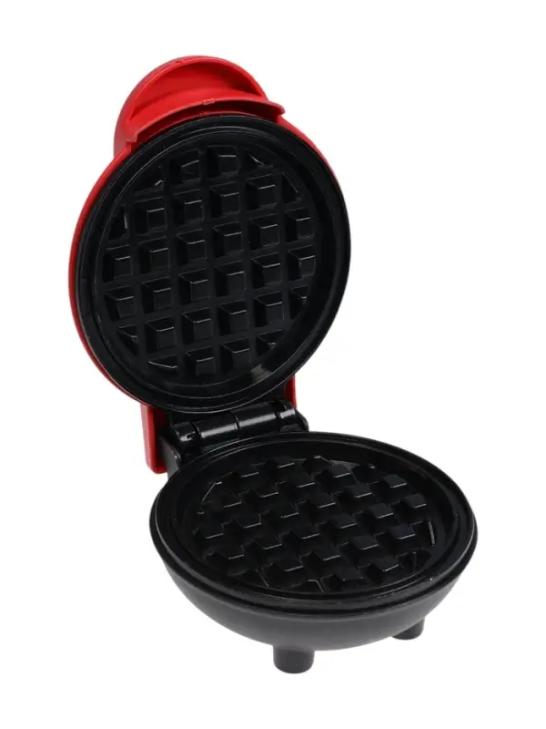 Электровафельница WV-01, 350 Вт, венские вафли, антипригарное покрытие, красная Электровафельница WV-01, 350 Вт, венские вафли, антипригарное покрытие, красная