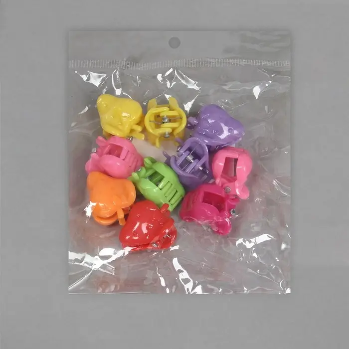 Клипса для растений «Клубника», набор 10 шт., МИКС, Greengo Клипса для растений «Клубника», набор 10 шт., МИКС, Greengo