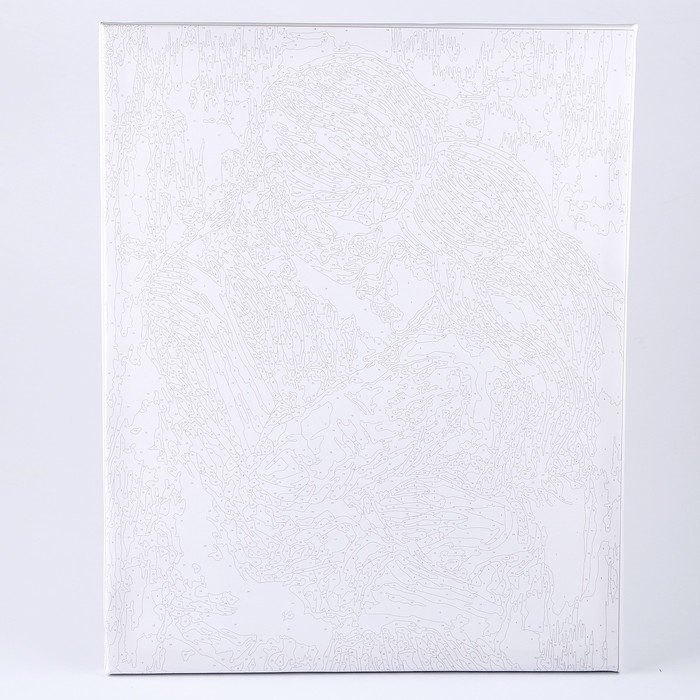 Картина по номерам на холсте с подрамником  Картина по номерам на холсте с подрамником "Нежные объятия" 40*50 см