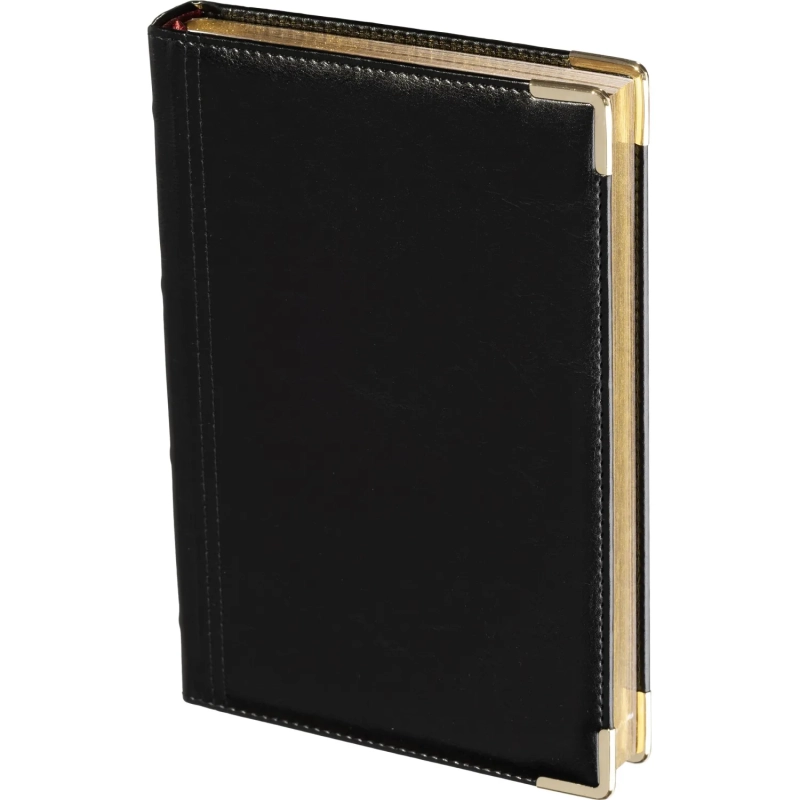 Ежедневник полудатированный А5+, 208л, BOSS черный 3-404/267