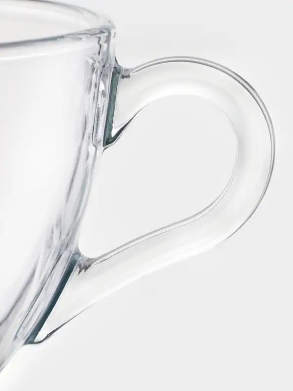 Чайный набор Paşabah&ccedil;e Basic, 12 предметов: 6 чашек 225 мл, 6 блюдец d=13.7 см, стекло, прозрачный