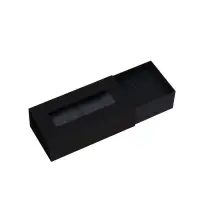 Коробка под бижутерию, упаковка, «Черная», 10 х 5 х 3 см