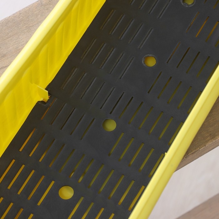 Ящик для цветов с дренажной решёткой, 9.5 л, цвет МИКС Ящик для цветов с дренажной решёткой, 9.5 л, цвет МИКС