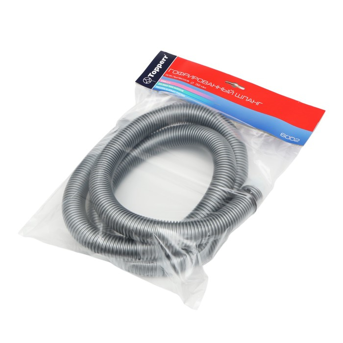 Гофрированный шланг для пылесосов Topperr, 2,2 м, d=32 мм Гофрированный шланг для пылесосов Topperr, 2,2 м, d=32 мм