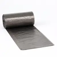 Мешки для мусора 35 л, ПНД толщина 10 мкм, 50 шт. в рулоне, чёрные