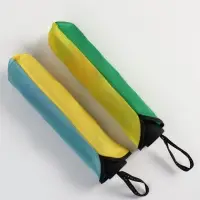 Зонт механический &laquo;Радужное настроение&raquo;, 4 сложения, 10 спиц, R=50/57 см, d=100 см, разноцветный