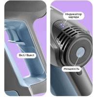 Пылесос для дома вертикальный беспроводной КТ-5355