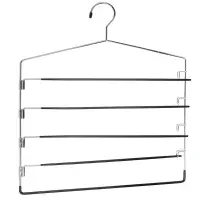 VETTA Вешалка универсальная многоярусная 45см антискольз. металл