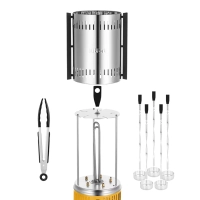 Электрошашлычница для дома КТ-1408 - 900 Вт