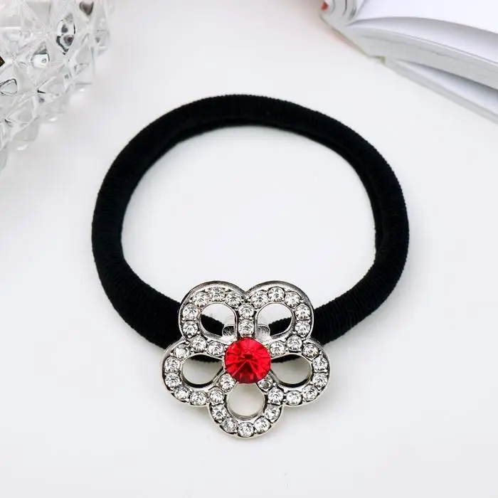 Резинка для волос "Дженис" цветок, микс