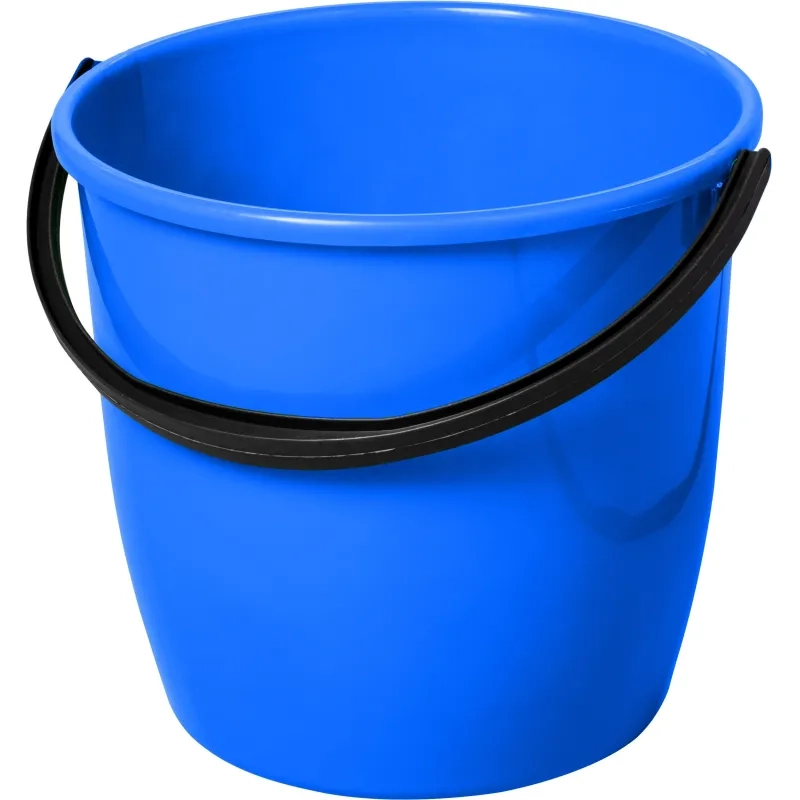 Ведро хозяйственное Крепыш 13л пластиковое синее