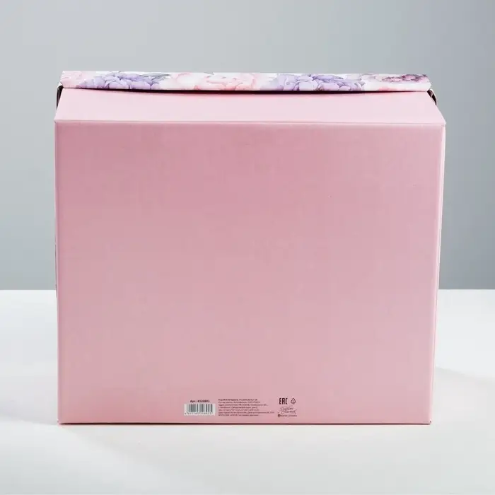 Коробка подарочная складная, упаковка, &laquo;Цветочная сказка&raquo;, 31&times;25.5&times;16 см