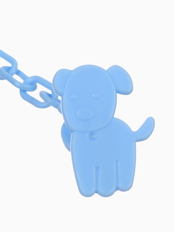 Пустышка классическая, с держателем, +0мес., цвет голубой Пустышка классическая, с держателем, +0мес., цвет голубой