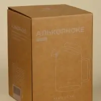 Чайник SL-Home &laquo;Эко&raquo;, 1 л, 18&times;11&times;17.5, с пробковой крышкой, стекло, прозрачный