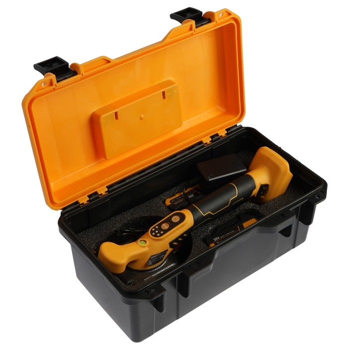 Виброприсоска аккумуляторная для укладки плитки DEKO DKTT20, 20 В, 2x2 Ач, в кейсе Виброприсоска аккумуляторная для укладки плитки DEKO DKTT20, 20 В, 2x2 Ач, в кейсе