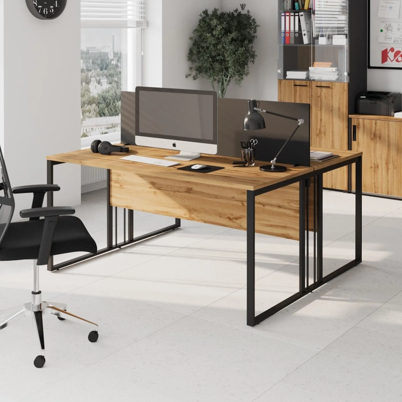 Экран к столам К-Loft 241P002 Ш1312 Графит