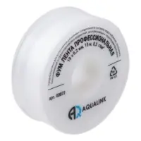 Лента ФУМ AQUALINK, 19 мм × 0.2 мм × 15 м, профессиональная