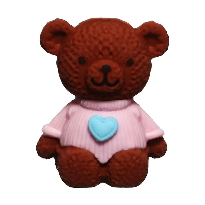 Ластик фигурный Ластик фигурный "Мишка" МИКС