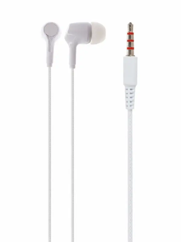Наушники проводные SY-005, вакуумные, микрофон, Jack 3.5 мм, белые