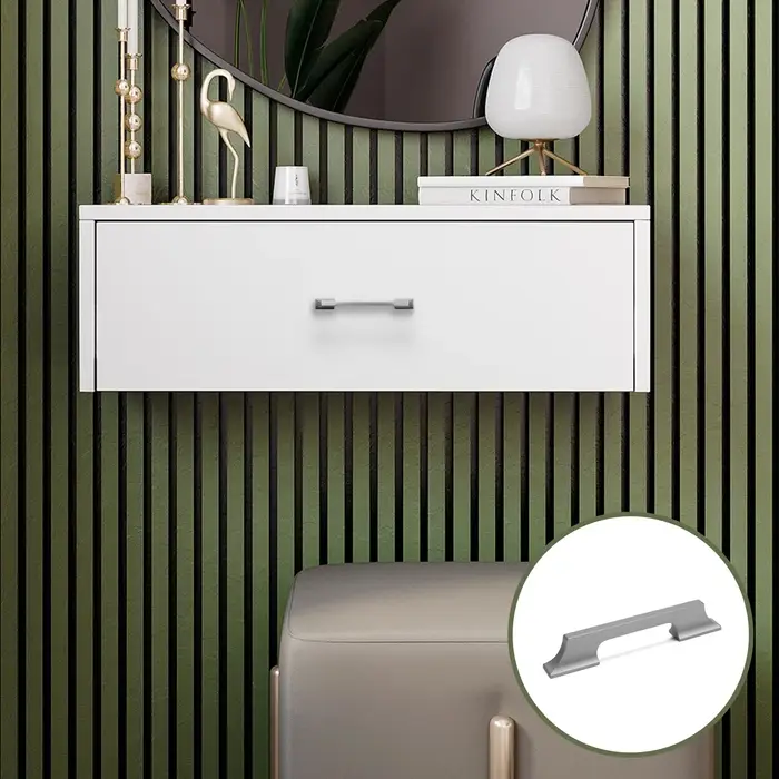 Ручка-скоба CAPPIO RSC020, алюминий, м/о 96 мм, цвет графит Ручка-скоба CAPPIO RSC020, алюминий, м/о 96 мм, цвет графит