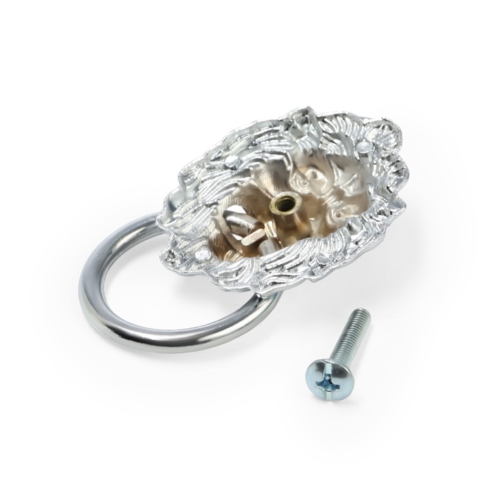 Ручка кнопка CAPPIO LION, цвет хром Ручка кнопка CAPPIO LION, цвет хром