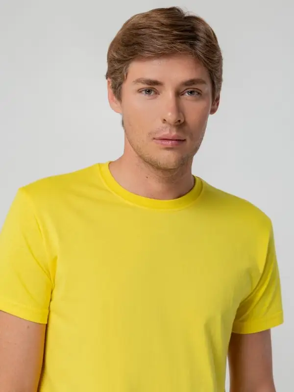 Футболка унисекс T-bolka 140, желтая, размер S Футболка унисекс T-bolka 140, желтая, размер S