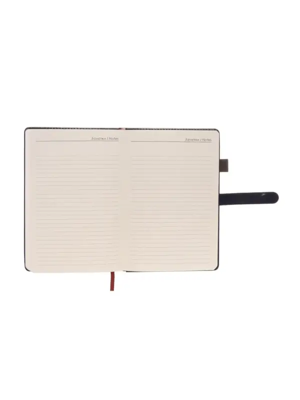 Ежедневник недатированный формат А5, 80л, линия, с ручкой, подар коробка, Синий