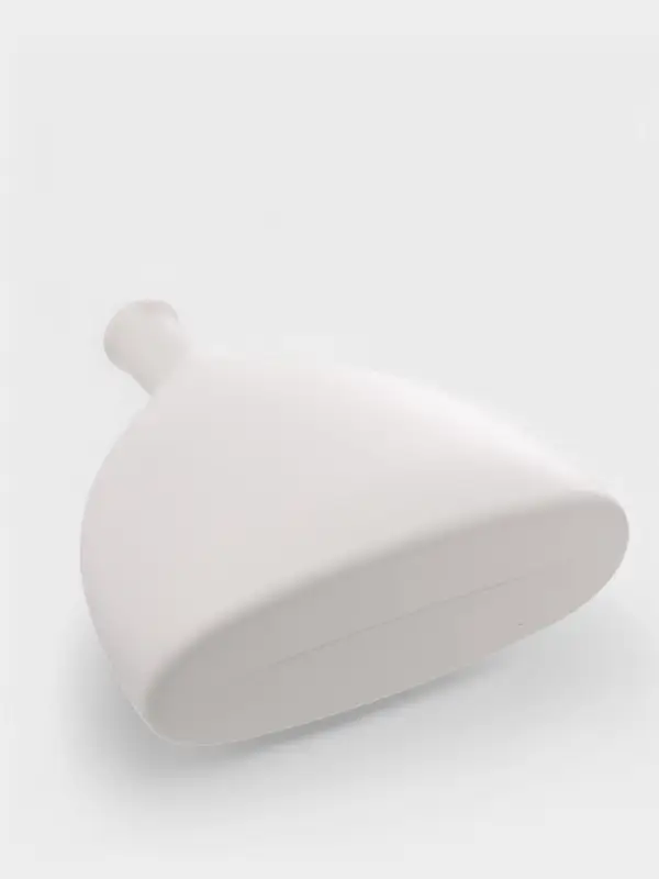 Ваза для сухоцветов Extension, пластик, 18.7&times;6.8&times;19.5 см, белая