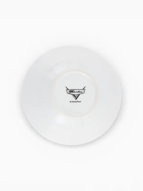 Набор посуды керамической детской, 3 предмета: кружка 200 мл, тарелка 19 см, салатник 250 мл, Тачки