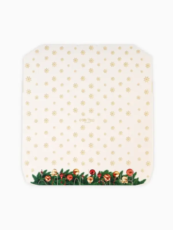 Коробка складная &laquo;Счастья в Новом году&raquo;, 20&times;20&times;4 см