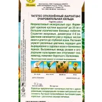 Семена цветов Бархатцы Очаровательная Хильда отклоненные Золотая серия, Ц/П,0,3 г Семена цветов Бархатцы Очаровательная Хильда отклоненные Золотая серия, Ц/П,0,3 г