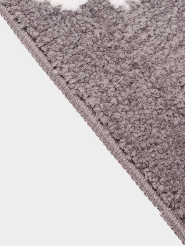 Коврик Доляна Daisies, 40×60 см, микрофибра, серый Коврик Доляна Daisies, 40×60 см, микрофибра, серый