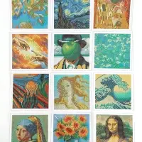 Алмазная мозаика 12 в 1 &laquo;Шедевры искусства&raquo;, 14.5&times;14.5 см