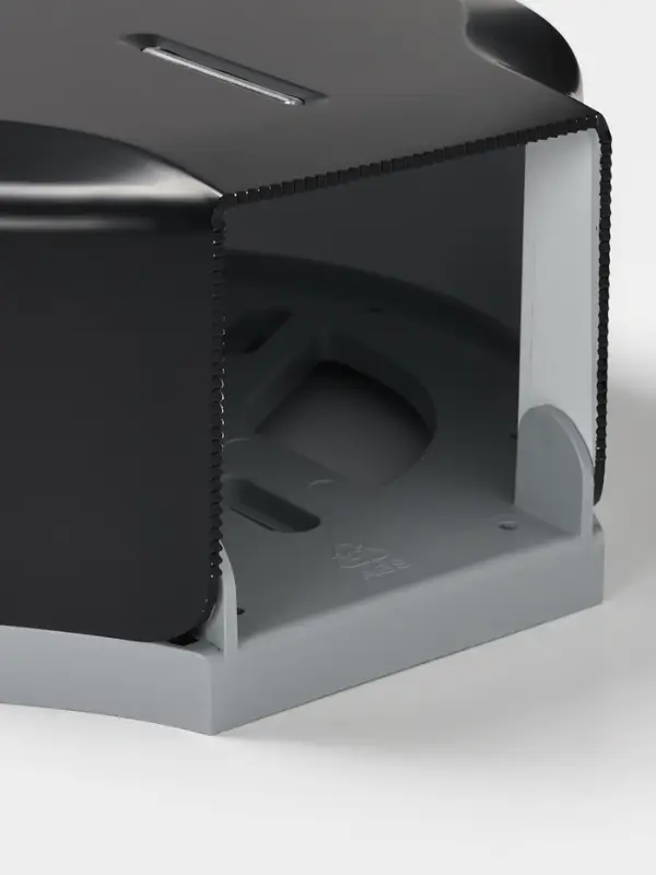 Диспенсер для туалетной бумаги SAVANNA, пластик, чёрный, втулка 4 см