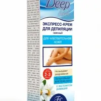Экспресс-крем для депиляции Floresan Deep Depil нежный, для чувствительной кожи, 100 мл